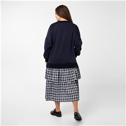 Платье, трикотаж, темно-серый