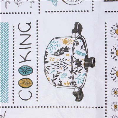 Скатерть «Доляна» Cooking, 137×180 см, 140 г/м²