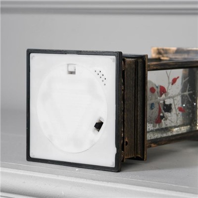 Светодиодная фигура «Семья снеговиков» 10×27×10 см, пластик, батарейки ААх3 (не в комплекте), свечение тёплое белое