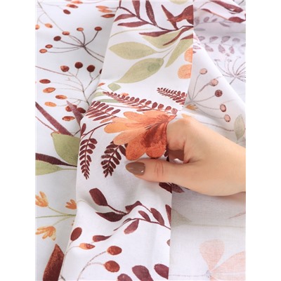 Постельное бельё евро «Этель» Summer bloom, поплин