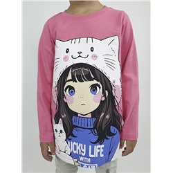 16-152-4. (Джемпер для девочки, Лунева )