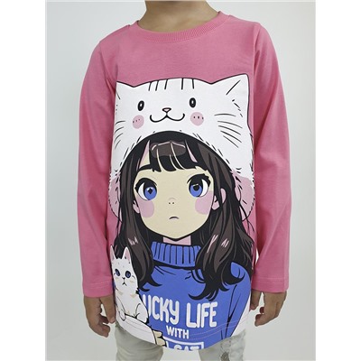 16-152-4. (Джемпер для девочки, Лунева )