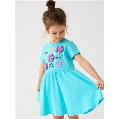 Платье трикотажное для девочек