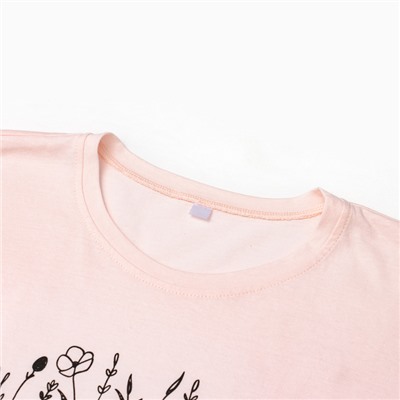 Ночная сорочка женская, цвет розовый, размер 46