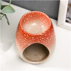 Аромалампа для эфирных масел «Полоски», керамика, 8.2×6.3×6.3 см, МИКС