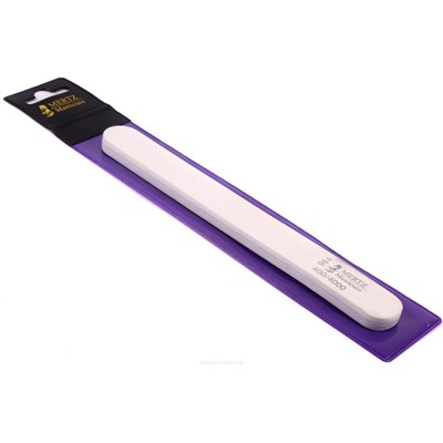 Mertz Пилка полировочная для ногтей 964 «Мгновенный блеск», 400/4000 грит, белый 254