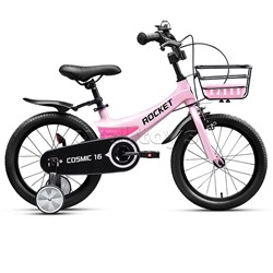 Велосипед 16" Rocket Cosmic, цвет розовый