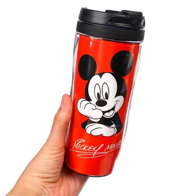 Термостакан детский со вставкой, 350 мл «Мышонок», Микки Маус