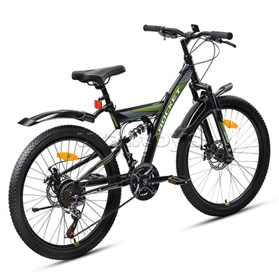 Велосипед 24" Rocket Azkar, цвет хаки, размер 15"