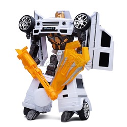 Робот трансформирующийся во внедорожник, в коробке