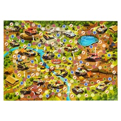 Игра-ходилка в коробке с карточками. Танки, в бой!