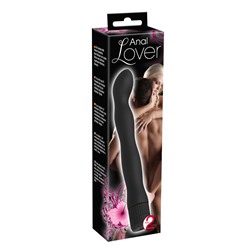 Изящный анальный вибратор Anal Lover - 18 см.