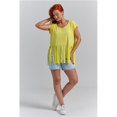 7494 футболка женская (Желтый)