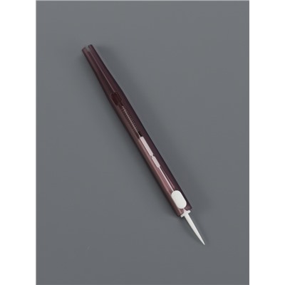 Щеточка для бровей и ресниц, 2в1, 7 см, МИКС