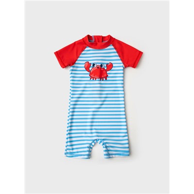 Комбинезон детский плавательный трикотажный для мальчиков