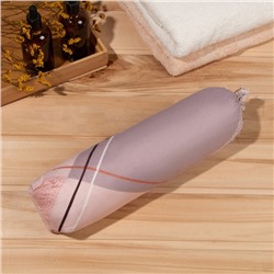 Подушка-валик с лавандой и стружкой можжевельника, сувенирный, 10×28 см, МИКС