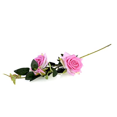 Цветок искусственный Роза 3 бутона 90 см / 0341-58 /уп50/400/