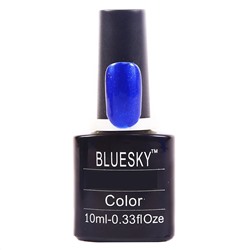 Bluesky Гель-лак для ногтей / Classic 215 SU, синий с фиолетовым шиммером, 10 мл 4497
