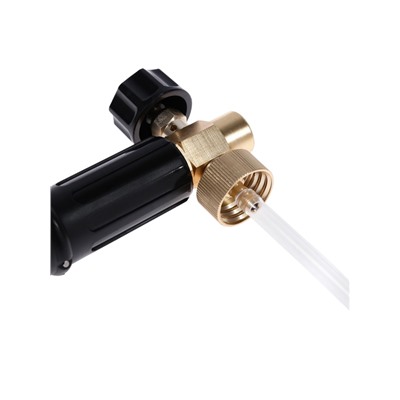 Пенообразователь под воду, объем 1 литр, 8 соединительных переходников