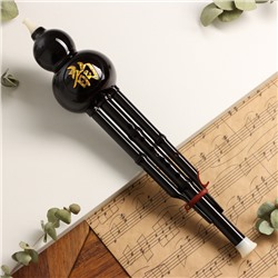 Флейта Music Life, хулуси, тональность C, черная, 42×8.7×5 см