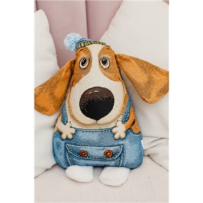 Подушка декоративная игрушка Бобик 25*35 НАТАЛИ, 1092528