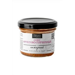 Соус "Инжирный" к сыру, горчичный медово-фруктовый, стекло 100г ЭКОПРОДУКТЫ, 1185132