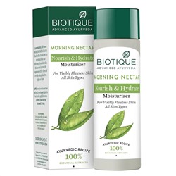 Biotique Morning Nectar Nourish & Hydrate Moisturizer / Биотик Увлажняющий и питательный лосьон для лица 120 мл