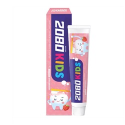 Паста Зубная детская Клубника AEKIUNG 2080 Dental Clinic KIDS Toothpaste Strawberry 80 гр