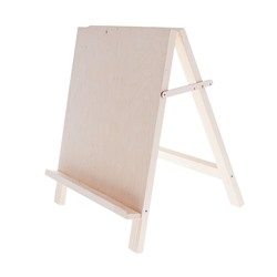 Мольберт настольный «Хлопушка», 500×450×300 мм, односторонний, неокрашенное дерево, Calligrata