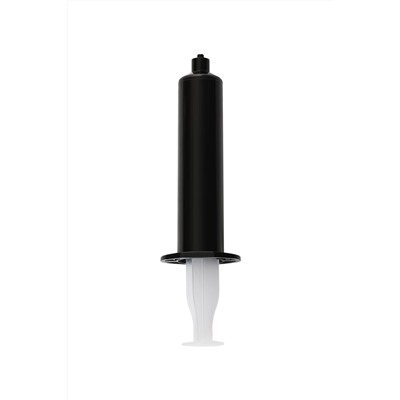 Черный фаллос с имитацией эякуляции Silicon Cum Dildo L - 19,6 см.