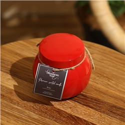 Свеча ароматическая в баночке, 150 г, парафин, rose