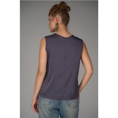 Топ Базовый – шёлк (графит)