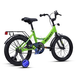 Велосипед 16" Rocket Gem, цвет зеленый