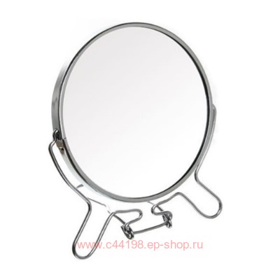 Зеркало Mirror круглое косметическое двустороннее с увеличением на подставке №5