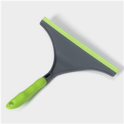 Водосгон Доляна Green day с анатомической ручкой, 25×24 см, зелёный