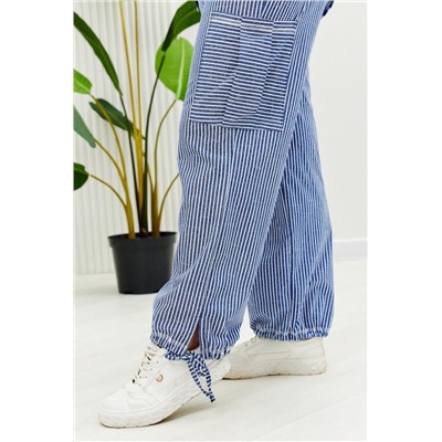 Костюм 9206 (Полоса горох хаки)