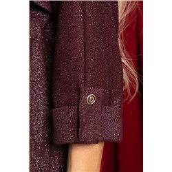 Блуза Ариозо (темно-бордовая) Б14932-24М