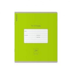 Тетрадь  24л линия "Яркая" зеленая 46483 ErichKrause