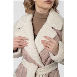 01-12124 Пальто женское демисезонное (пояс)