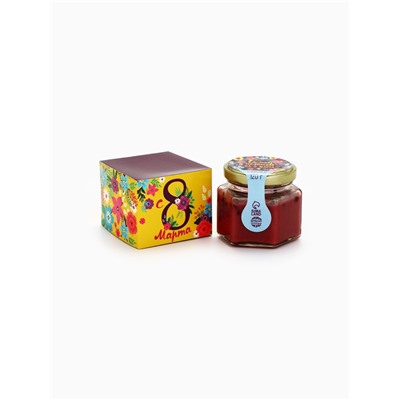 Подарочный набор «С 8 Марта»: крем-мёд, чай 50 г