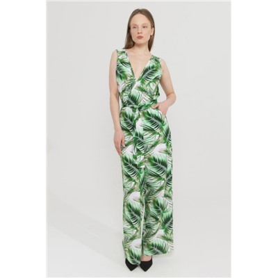 Комбинезон 18083 (Белый/зеленый)