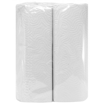 Полотенце бумажное 2-слойное рулон 12,5м 55 л. 2 шт. белый ПБР2-2 1-2-Pro