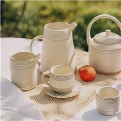 Молочник SL Home «Райяс», 1.3 л, 16.5×13×18 см, керамика, бежевый
