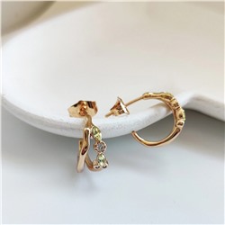 Серьги с кристаллами Swarovski