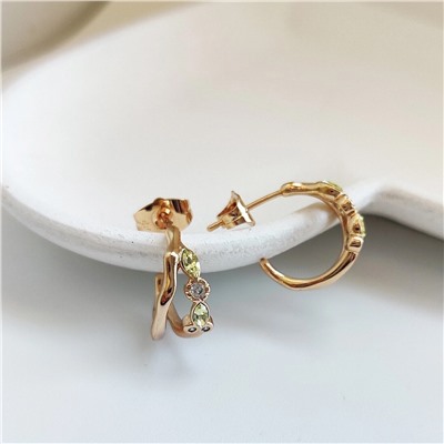 Серьги с кристаллами Swarovski