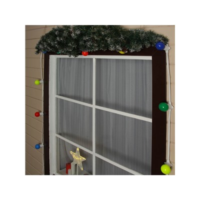 Гирлянда «Белт-лайт» 50 м, IP65, 2W, белая каучуковая нить, шаг 40 см, Е27 (без ламп), 220 В