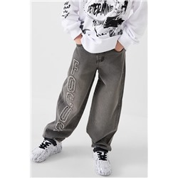 Брюки текстильные джинсовые для мальчиков PLAYTODAY, 1240613