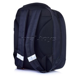 Рюкзак блестящий с EVA панелью. Размер: 38 x 29 x 14 см. Seventeen черная голография