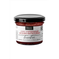 Соус "Вишнёвый" к мясу, горчичный медово-фруктовый, стекло 100г ЭКОПРОДУКТЫ, 1185130