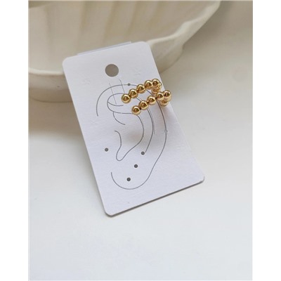 Серьги - кафф